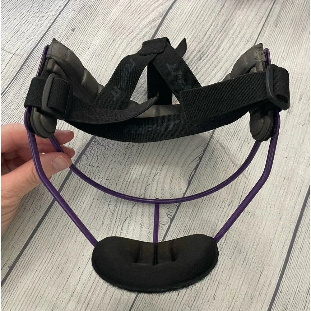 Purple Rip-It Youth Girl Defense Softball Fielder’s Face Mask